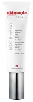 SKINCODE Крем осветляющий защитный для лица SPF 50+ / ESSENTIALS ALPINE WHITE 30 мл