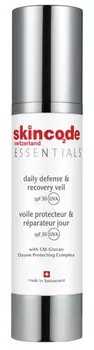 SKINCODE Крем восстанавливающий защитный дневной для лица SPF 30 / ESSENTIALS 50 мл