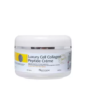 SKINDOM Крем коллагеновый для лица с элитными пептидами / LUXURY CELL COLLAGEN PEPTIDE CREAM 100 мл