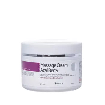 SKINDOM Крем массажный с экстрактом асаи / MASSAGE CREME ACAIBERRY 250 мл