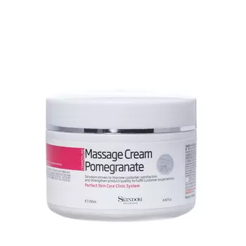 SKINDOM Крем массажный с экстрактом граната / MASSAGE CREME POMEGRANATE 250 мл