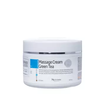 SKINDOM Крем массажный с экстрактом зеленого чая / MASSAGE CREME GREEN TEA 250 мл
