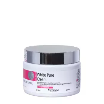 SKINDOM Крем выравнивающий цвет для лица / WHITE PURE CREAM 50 мл