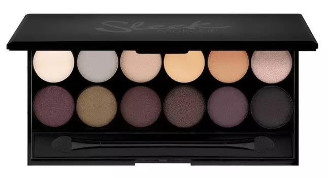 SLEEK MAKEUP Палетка теней для век, 12 тонов / AU Natural Eyeshadow Palette I-Divine 119 г