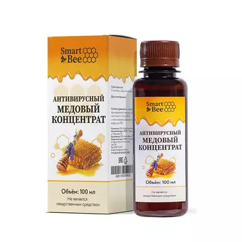 SMART BEE Концентрат антивирусный медовый 100 мл