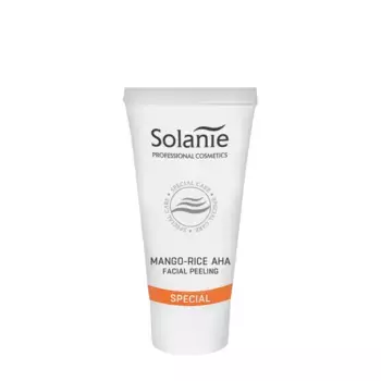 SOLANIE Пилинг для лица манго-рис с AHA кислотами / Mango-rice AHA facial peeling 50 мл