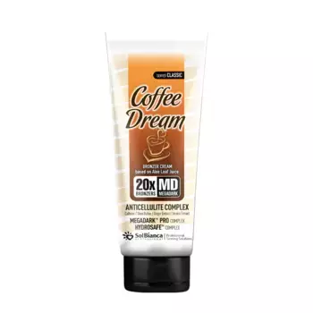 SOLBIANCA Крем-автозагар с кофеином, маслом дерева ши, экстрактами имбиря и арники / Coffee Dream 125 мл