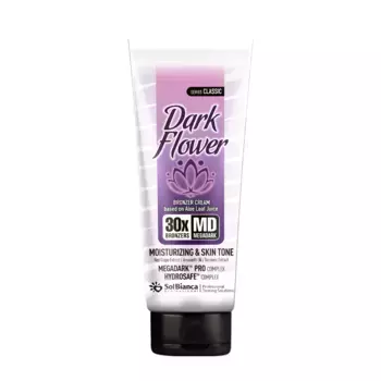 SOLBIANCA Крем-автозагар с маслом амаранта, экстрактами красного винограда и куркумы / Dark Flower 125 мл