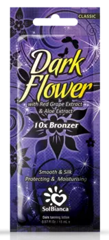 SOLBIANCA Крем-автозагар с маслом амаранта, экстрактами красного винограда и куркумы / Dark Flower 15 мл