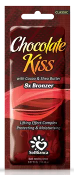 SOLBIANCA Крем-автозагар с маслами какао, дерева ши, черного тмина и гиалуроновой кислотой / Chocolate Kiss 15 мл