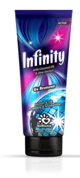 SOLBIANCA Крем с маслом кокоса, экстрактом алоэ и бронзаторами для загара в солярии / Infinity 125 мл