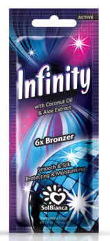 SOLBIANCA Крем с маслом кокоса и экстрактом алоэ для загара в солярии / Infinity 15 мл