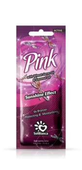 SOLBIANCA Крем с маслом зародышей пшеницы и маслом кокоса для загара в солярии / Pink 15 мл