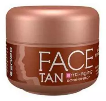 SOLEO Крем ускоритель загара для лица, шеи и декольте / Face Tan anti-aging accelerator 15 мл
