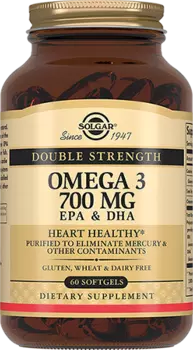 SOLGAR Двойная Омега-3 700 мг ЭПК и ДГК, капсулы № 60