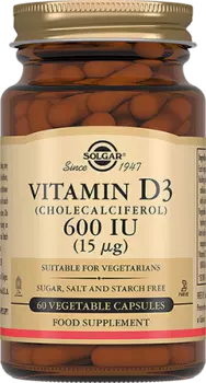 SOLGAR Витамин D3 600 МЕ, капсулы № 60