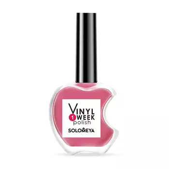 SOLOMEYA 21 лак недельный для ногтей / One Week Vinyl Polish Maroon 13 мл