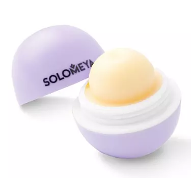 SOLOMEYA Бальзам для губ Черника / Lip Balm Blueberry