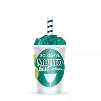 SOLOMEYA Бальзам для губ Твой мохито / Lip Balm Mojito Kiss 7 г