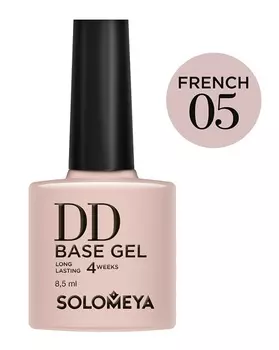 SOLOMEYA База-DD суперэластичная на основе нано-каучукового материала / French 05 DD BASE GEL Daily Defense 8,5 мл