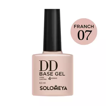 SOLOMEYA База-DD суперэластичная на основе нано-каучукового материала / French 07 DD BASE GEL Daily Defense 8,5 мл