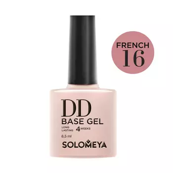 SOLOMEYA База-DD суперэластичная на основе нано-каучукового материала цвет French 16 / DD BASE GEL 8,5 мл