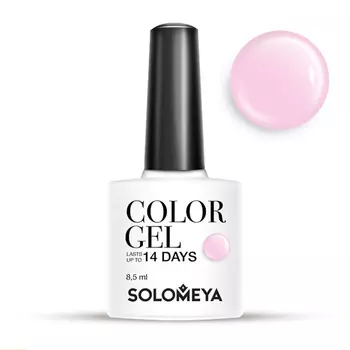 SOLOMEYA Гель-лак для ногтей SCGLE051 Розовый ирис / Color Gel Pink Iris 8,5 мл