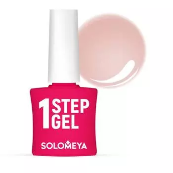 SOLOMEYA Гель-лак однофазный для ногтей, 51 магнолия / One Step Gel Magnolia 4,5 мл