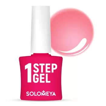 SOLOMEYA Гель-лак однофазный для ногтей, 9 сорбет / One Step Gel Sorbet 5 мл