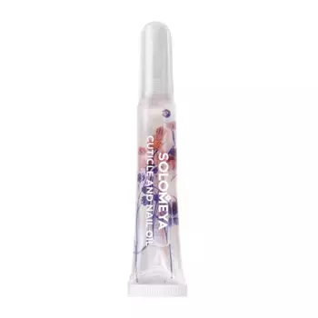 SOLOMEYA Масло для кутикулы и ногтей с цветами Весенний букет / Cuticle and Nail oil with flowers Spring bouquet 10 мл
