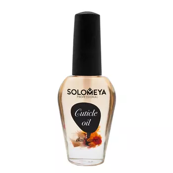 SOLOMEYA Масло с витаминами для кутикулы и ногтей Красный апельсин / Cuticle Oil Red Оrange 14 мл