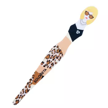 SOLOMEYA Пилка для натуральных и искусственных ногтей 180/220 Серена / Serena Nail File