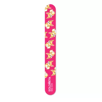 SOLOMEYA Пилка для ногтей 180/220 / Corgi Nail File 1 шт