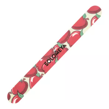 SOLOMEYA Пилка для ногтей 180/220 Райские яблочки / Paradise Apples Nail File