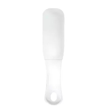 SOLOMEYA Пилка педикюрная с микромассажем 80/150 Белый опал / Pedicure nailfile with micromassage, White Opal