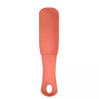 SOLOMEYA Пилка педикюрная с микромассажем 80/150 Персиковый коралл / Pedicure nailfile with micromassage, Living Coral