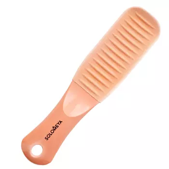 SOLOMEYA Пилка шлифовочная педикюрная двусторонняя с микромассажем 100/100 Беллини / Bellini Pedicure