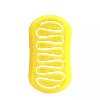 SOLOMEYA Расческа для сухих и влажных волос с ароматом лимона мини / Aroma Brush for Wet&Dry hair Lemon mini