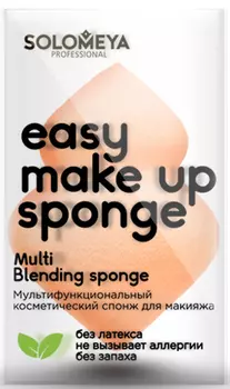 SOLOMEYA Спонж косметический мультифункциональный для макияжа / Multi Blending sponge
