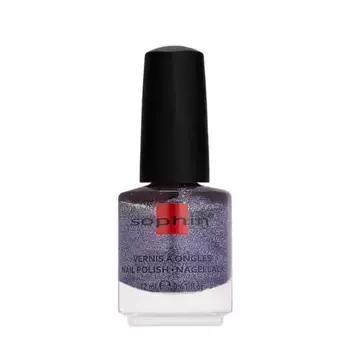 SOPHIN 0298 лак для ногтей, фиолетовый / Sand Effect 12 мл