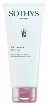 SOTHYS Гель тонизирующий для душа, с лимоном и петитгрейном / AROMA SOTHYS 200 мл