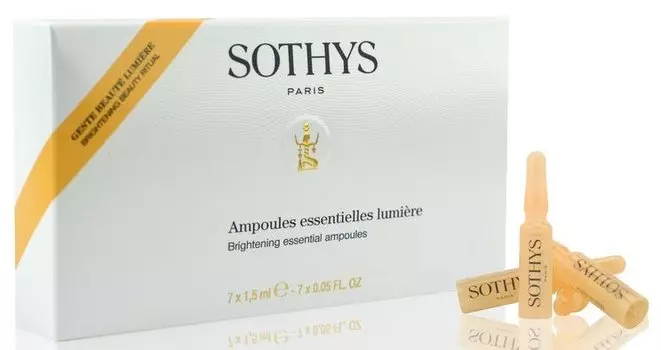 SOTHYS Концентрат ампульный для выравнивания тона и сияния кожи 7*1,5 мл