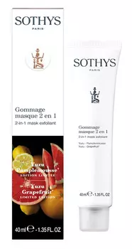 SOTHYS Скраб-маска антиоксидантная Грейпфрут и юзу 40 мл