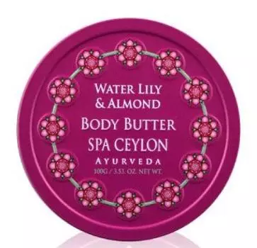 SPA CEYLON Баттер ультрапитательный для тела Водяная лилия и миндаль 100 г