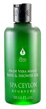 SPA CEYLON Гель для ванны и душа Алоэ вера и мята 300 мл