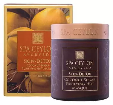SPA CEYLON Маска-детокс горячая с кокосовым сахаром Счастливая кожа 300 мл