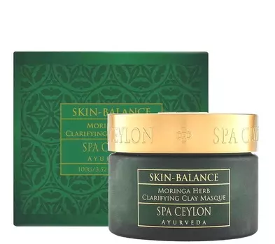 SPA CEYLON Маска очищающая из глины с морингой Счастливая кожа 100 г
