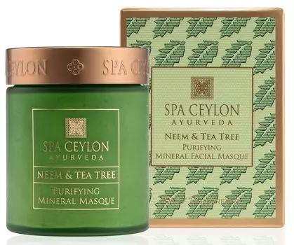 SPA CEYLON Маска очищающая минеральная Ним и чайное дерево 200 мл