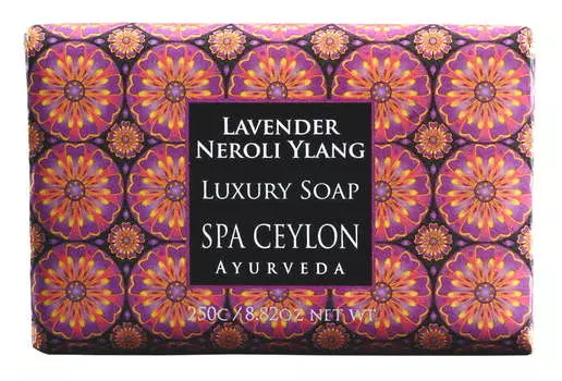 SPA CEYLON Мыло роскошное Лаванда, нероли, иланг-иланг 250 г