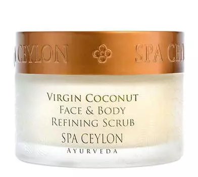 SPA CEYLON Скраб ухаживающий для лица и тела Чистый кокос 100 мл